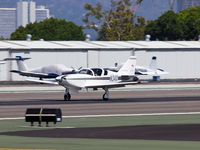 N34X @ KSMO - N34X arriving on RWY 21 - by Torsten Hoff