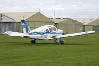 G-AYAW @ X5FB - Piper PA-28-180 Cherokee at Fishburn Airfield, UK in October 2011. - by Malcolm Clarke