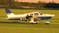 G-LEAM @ EGTH - 2. G-LEAM departing at Shuttleworth Autumn Air Display October 2011 - by Eric.Fishwick