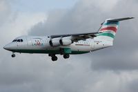 EI-RJM @ EGSH - Lamia's second RJ85/146 arriving at EGSH after its first air test. - by Matt Varley