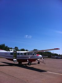 C-FTVP @ CYYE - At home in Fort Nelson - by PV
