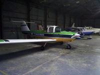 N2443F @ KSWO - In Hangar 1 in Stillwater Oklahoma - by Kyle Caldwell