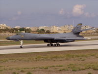 86-0109 @ LMML - B1-B Lancer 86-0109 7BW USAF - by raymond