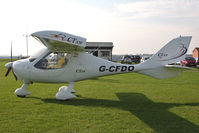 G-CFDO @ X5FB - Flight Design CTSW at Fishburn Airfield, October 2011. - by Malcolm Clarke
