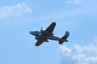 N25GL @ KDPA - Flying over runway 10. - by Glenn E. Chatfield