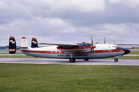 G-ALZO @ LGW - Dan Air G-Alzo at Gatwick May 1969 - by Gerald T Robinson