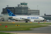 C-GTSX @ EGCC - Air Transat Airbus A310-304 - by David Burrell