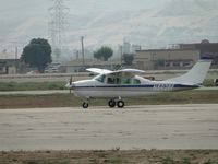 N5928F @ CNO - Taxiing eastbound - by Helicopterfriend