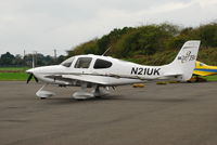 N21UK @ EIWT - Parked on the apron at Weston - by Noel Kearney