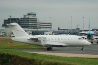 A9C-ACE @ EGCC - Bombardier Challenger 605 taxiing. - by David Burrell