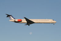 LN-ROT @ EBBR - Arrival of flight SK589 to RWY 02 - by Daniel Vanderauwera