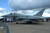 ZK307 @ EGQL - 6sqn Typhoon Leuchars airshow 2010,first photo in database - by Mike stanners