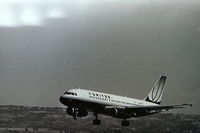 N819UA @ BIL - United Airlines Airbus A319 @ BIL - by Daniel Ihde