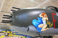 C-GCWM @ CYHM - Nose Artwork on 1945 North American B-25J Mitchell, c/n: 108-47734 ex USAF 45-8883 at Canadian Warbird Heritage Museum - by Terry Fletcher