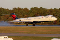 N973DL @ ORF - Delta Air Lines N973DL (FLT DAL1012) from Hartsfield-Jackson Atlanta Int'l (KATL) landing RWY 23. - by Dean Heald