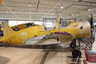 3643 @ CYHM - 1942 Fleet 60K Fort, c/n: 683 awaiting restoration at Canadian warplane Heritage Museum - by Terry Fletcher