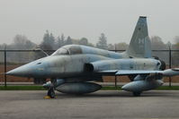 116757 @ CYHM - Canadair CF-5A, c/n: 1057 at Canadian Warplane Heritage Museum - by Terry Fletcher