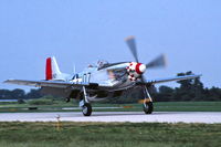 N5445V @ KDPA - Landing Runway 19R - by Glenn E. Chatfield