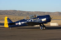 N116SE @ RTS - Evening ride for this T-6 at Reno - by olivier Cortot