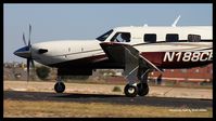 N188CE @ TWA - Landing at Tradewinds Airport, Amarillo, Texas. - by Rick Lawhon