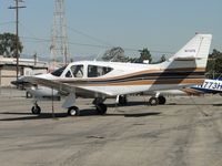 N112TS @ CCB - Tied down and parked at Foothill Sales & Service - by Helicopterfriend