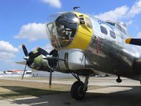 N3701G @ FTW - B-17 Chuckie with her new chin turret - At Meacham Field - Fort Worth, TX - by Zane Adams