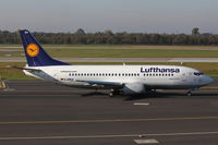 D-ABEA @ EDDL - Lufthansa, Boeing 737-330, CN: 24565/1818, Name: Saarbrücken - by Air-Micha