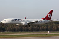 TC-JGV @ EDDL - Turkish Airlines, Boeing 737-8F2, CN: 34419/2021, Name: Cesme - by Air-Micha