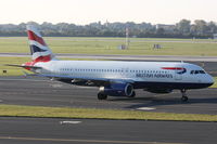 G-EUYC @ EDDL - British Airways, Airbus A320-232, CN: 3721 - by Air-Micha