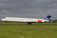 SE-DIL @ EHAM - Scandinavian Airlines MD80 - by Andy Graf-VAP
