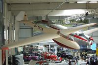 D-1619 - Scheibe Bergfalke II/55 at the Auto & Technik Museum, Sinsheim - by Ingo Warnecke