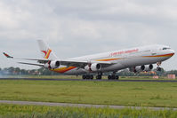 PZ-TCP @ EHAM - Surinam Airways A340-300