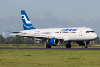 OH-LXE @ EHAM - Finnair A320