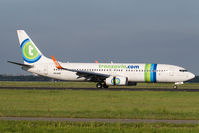 PH-GGZ @ EHAM - Transavia 737-800