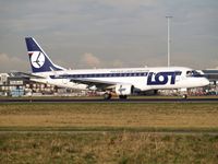 SP-LIB @ AMS - Landing on Schiphol Airport on runway 06 - by Willem Goebel