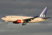 LN-RRP @ EGCC - SAS Scandinavian Airlines - by Chris Hall