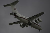 ZE701 @ LMML - Bae146 ZE701 32Sqd RAF landing in Malta in very dull weather - by raymond