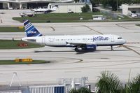 N537JT @ FLL - Red, White and Blue - by Florida Metal