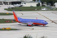 N629SW @ FLL - Southwest 737 - this plane used to wear the Silver One colors - by Florida Metal