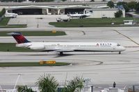 N933DL @ FLL - Delta MD-88 - by Florida Metal