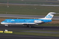 PH-KZW @ EDDL - KLM Cityhopper, Fokker F70, CN: 11558 - by Air-Micha