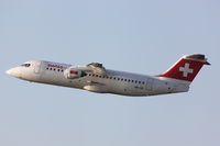 HB-IXR @ EDDL - Swissair, BAe Avro 146-RJ100, CN: E3281, Name:Lufingen - by Air-Micha
