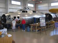 44-85813 @ I74 - Checking out Champaign Lady restoration progress - Champaign Aviation Museum - Urbana, Ohio - by Bob Simmermon