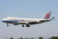 B-18719 @ EGCC - China Airlines - by Chris Hall