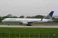 N13113 @ EGCC - United Airlines - by Chris Hall