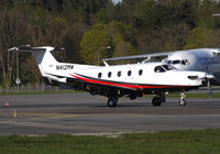 N412MW @ ESSB - Lining up runway 12. - by Anders Nilsson