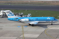 PH-KZO @ EDDL - KLM Cityhopper, Fokker F70, CN: 11538/0295 - by Air-Micha