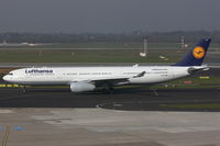 D-AIKH @ EDDL - Lufthansa, Airbus A330-343X, CN: 0648 - by Air-Micha