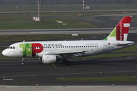 CS-TTB @ EDDL - TAP Portugal, Airbus A319-111, CN: 0755, Name: Gago Coutinho - by Air-Micha