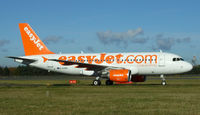 G-EZBG @ EGPH - Easy 6983 arrives at EDI - by Mike stanners